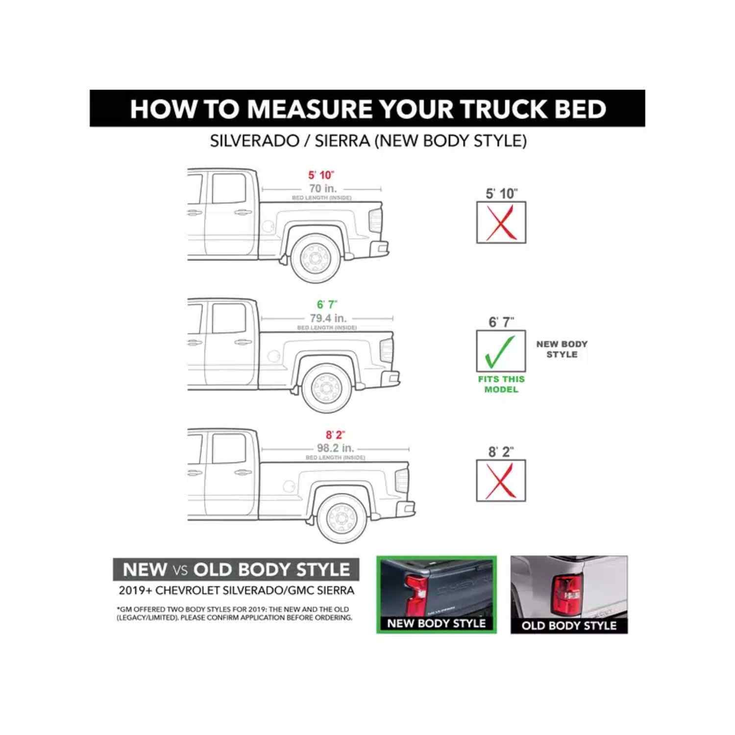 GMC Different models specs