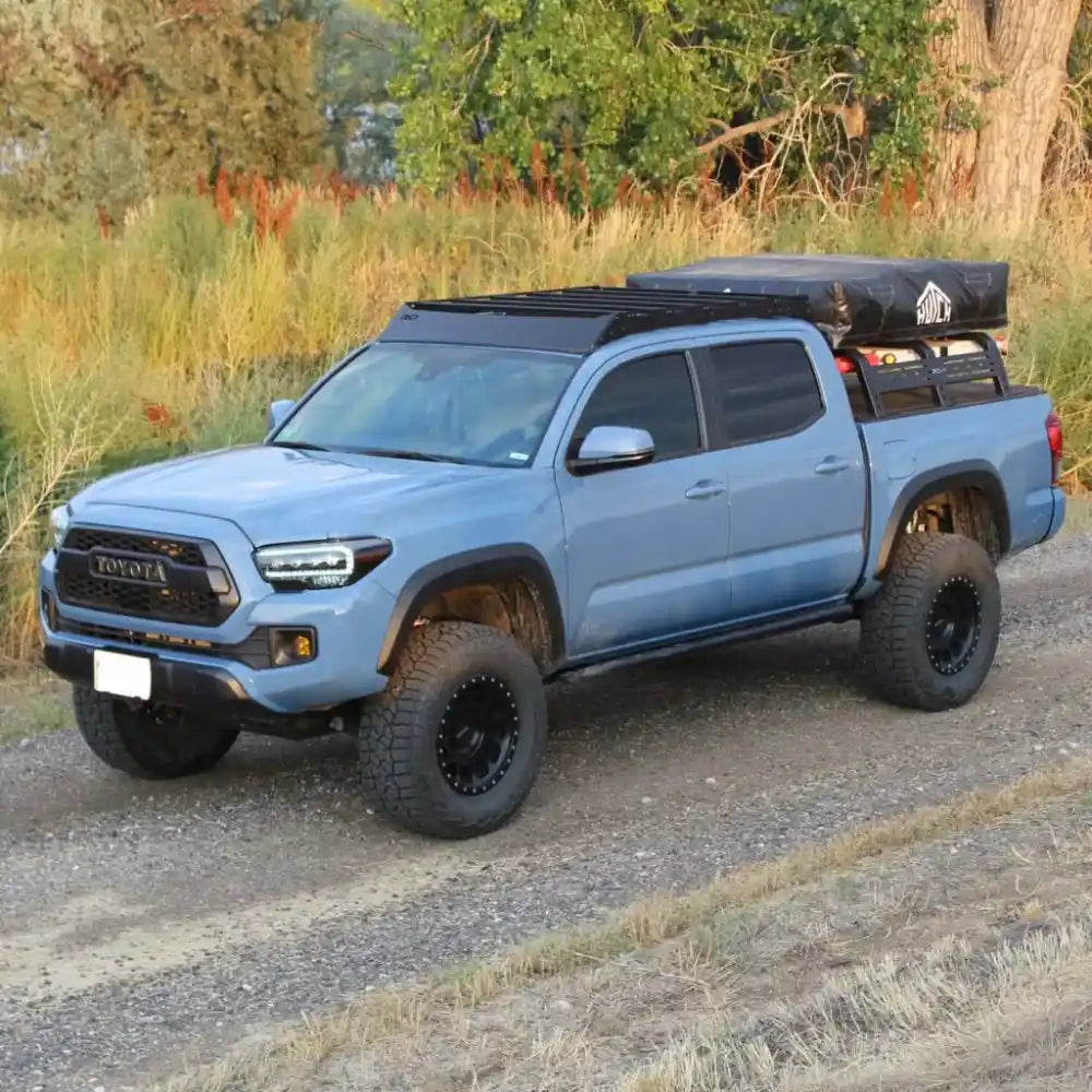 Grey Tacoma 2005+ with RCI Off Road roof rack