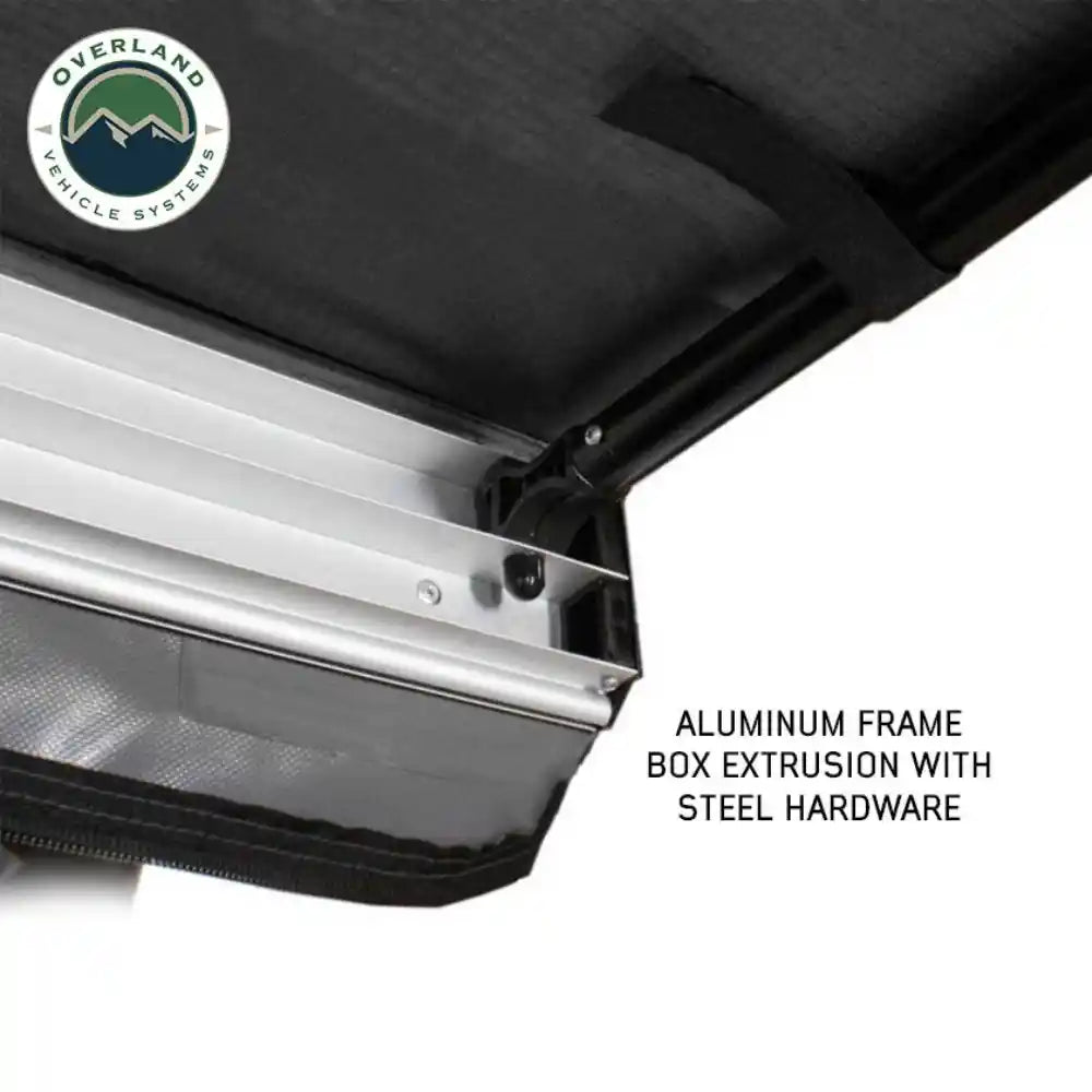 Overland Vehicle Systems Nomadic 90 Degree Awning With Black Cover