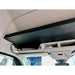 Headliner shelf inside a ford transit.