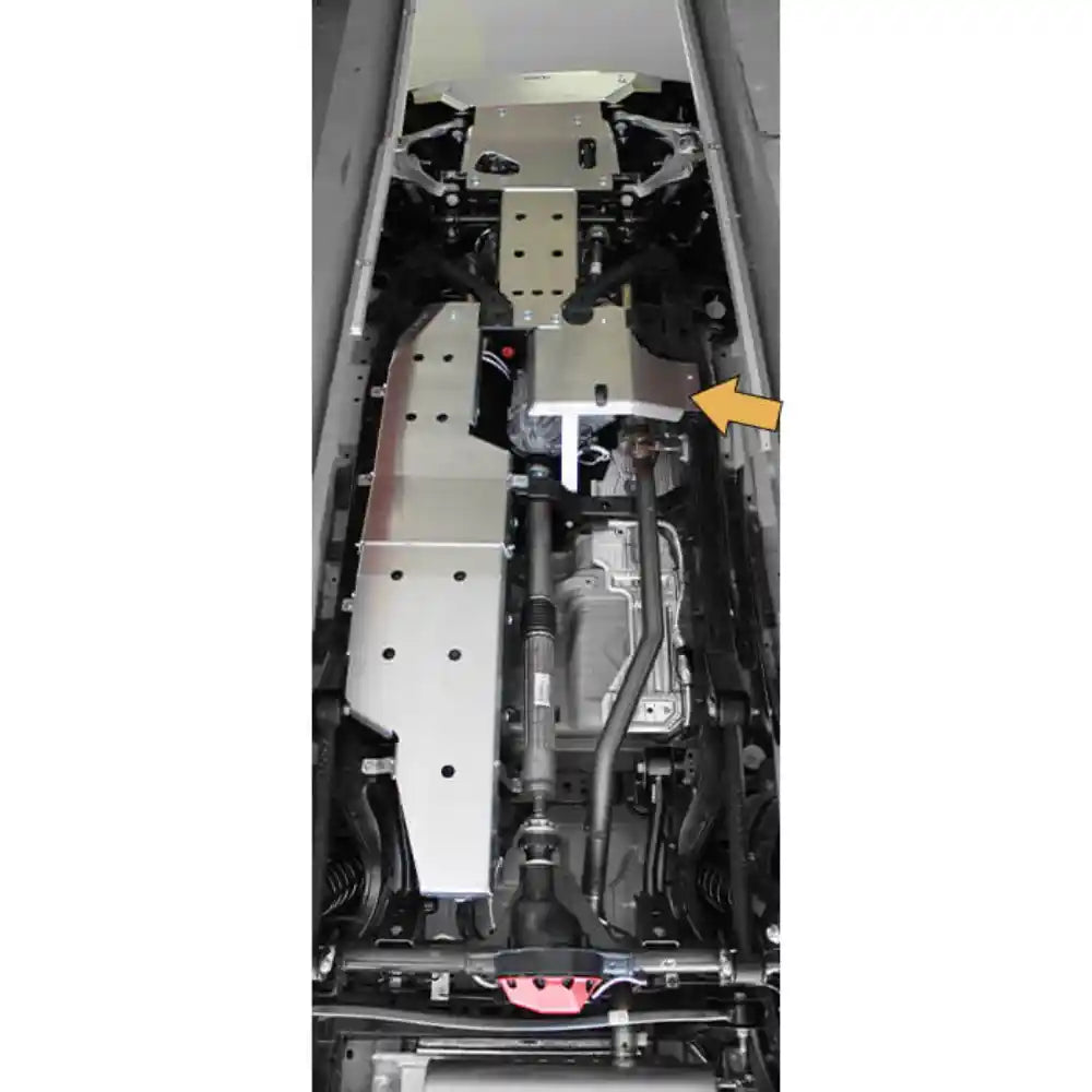 Heavy-Duty Transfer Case Skid Plate