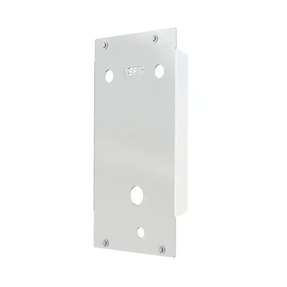 Heavy-duty Asfir transmission skid plate with reinforced ribs