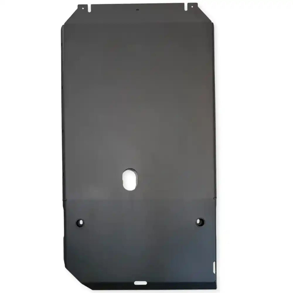 Heavy-duty black powder-coated RCI transfer case protection plate