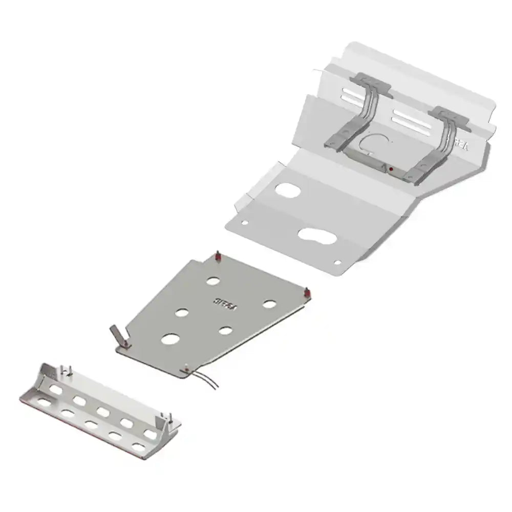 Heavy-duty skid plate system installed on 4Runner