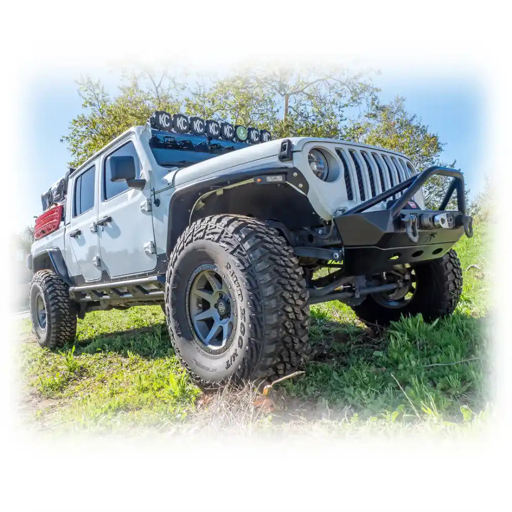 Heavy duty rock sliders for Jeep Gladiator