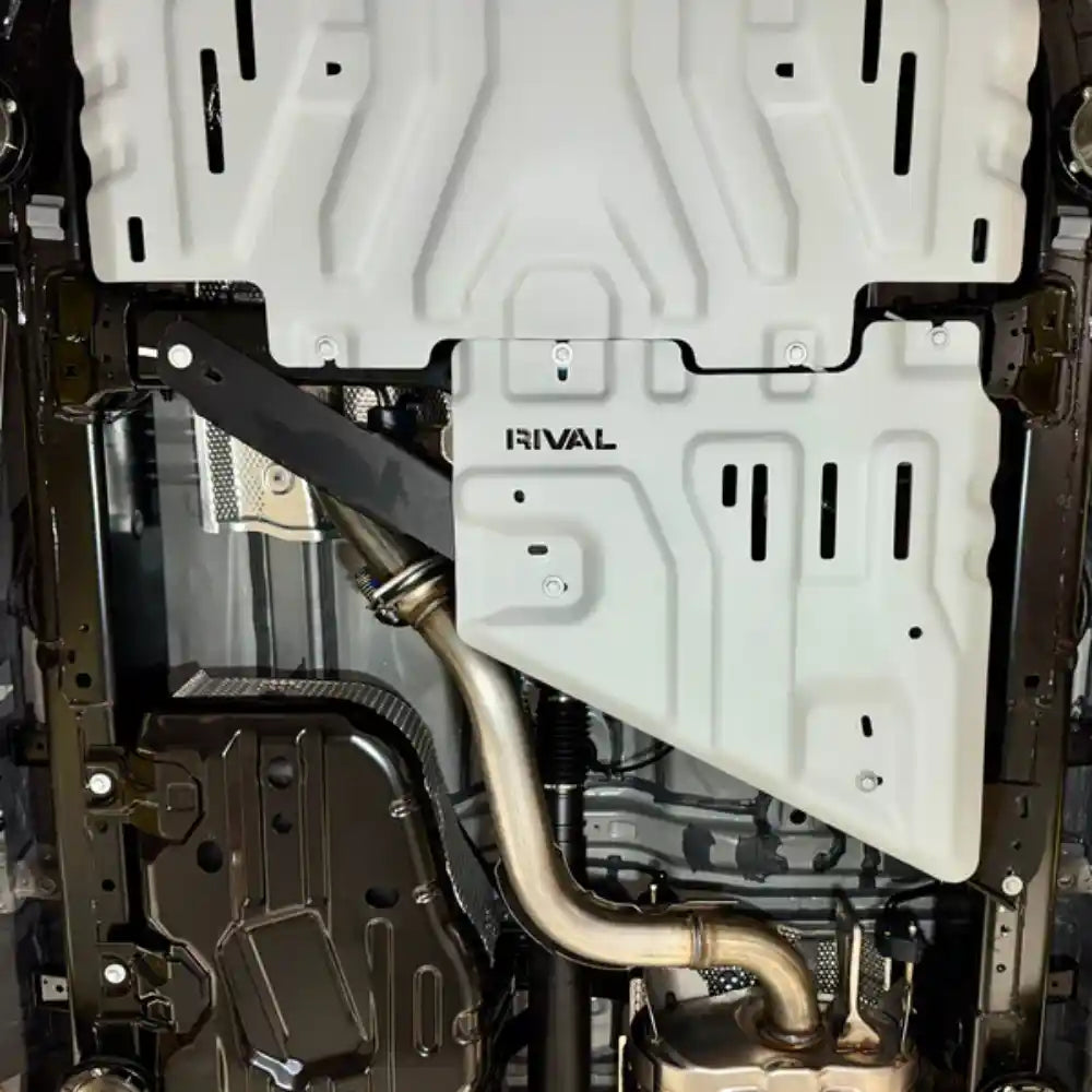 RIVAL 4X4 Aluminum Transfer Case Skid Plate 2025+ 4Runner 2024+ Tacoma iForce Max Land Cruiser & GX550 2021+ Tundra i-Force Max