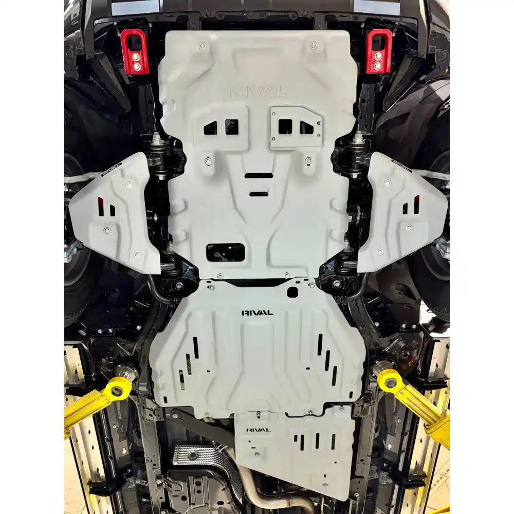 RIVAL 4X4 RIVAL Aluminum Engine Skid Plate 2024+ Tacoma, 4Runner, Land Cruiser