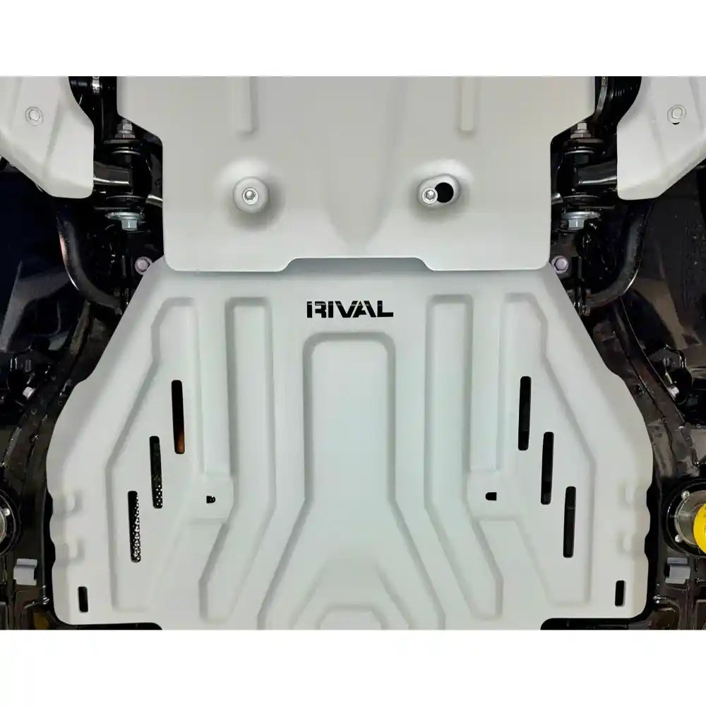 RIVAL Transmission Catalytic Converter Skid Plate 2024+ Tacoma i-Force Hybrid, Land Cruiser, 2025+ 4Runner Hybrid 2022+ Tundra Hybrid