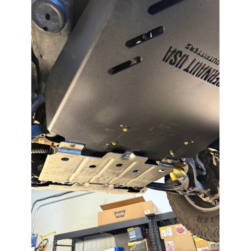 Juggernaut 2023+ Chevy Colorado Transmission Skid Plate & Cat Shield