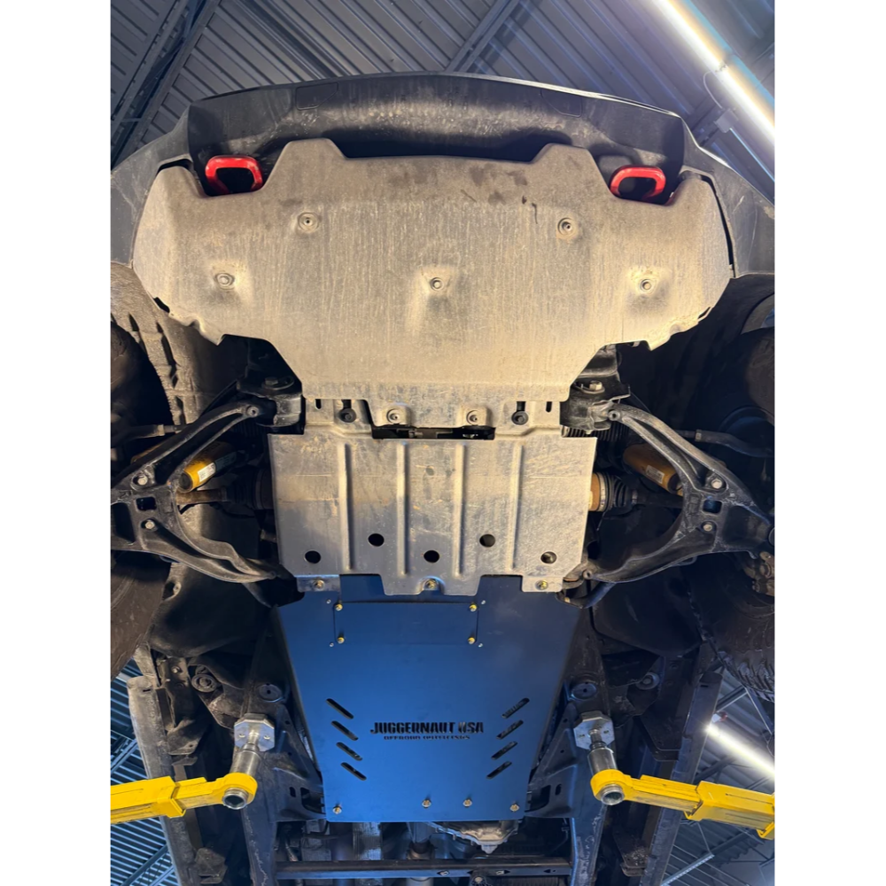 Juggernaut 2023+ Chevy Colorado Transmission Skid Plate & Cat Shield