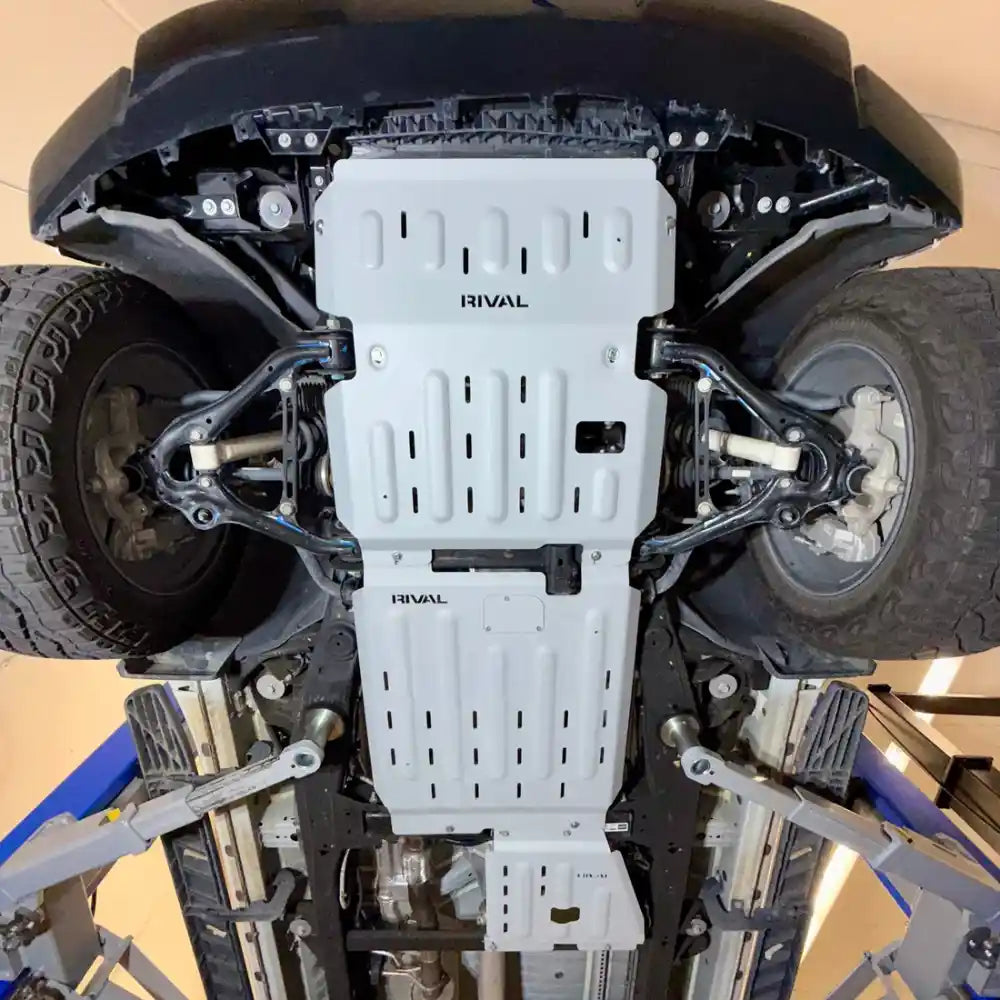 RIVAL Aluminum Engine Skid Plate 2019+ Silverado 2018+ GMC Sierra 2020+ Cadillac Escalade Yukon Tahoe