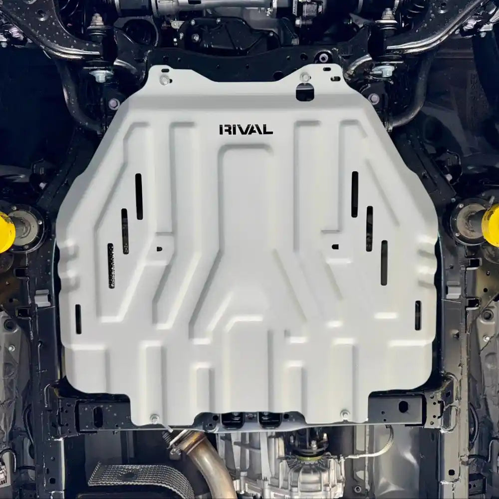 RIVAL Transmission Catalytic Converter Skid Plate 2024+ Tacoma i-Force Hybrid, Land Cruiser, 2025+ 4Runner Hybrid 2022+ Tundra Hybrid