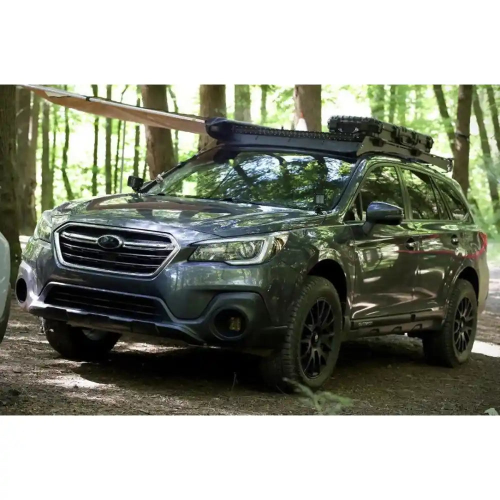Prinsu Subaru Outback Rack Installation View