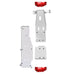 Individual Asfir skid plates for Jeep Wrangler JL 2-door 3.6L.
