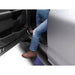 Installed step rail on Nissan Titan side view