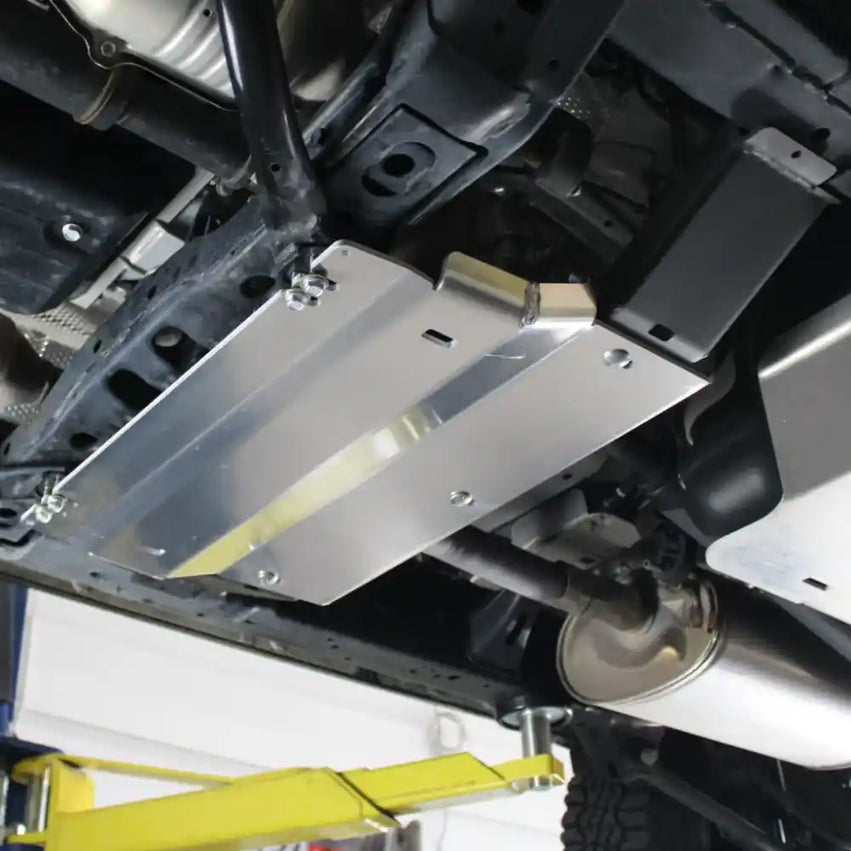 Backside of RCI 4Runner Transfer Case Skid Plate