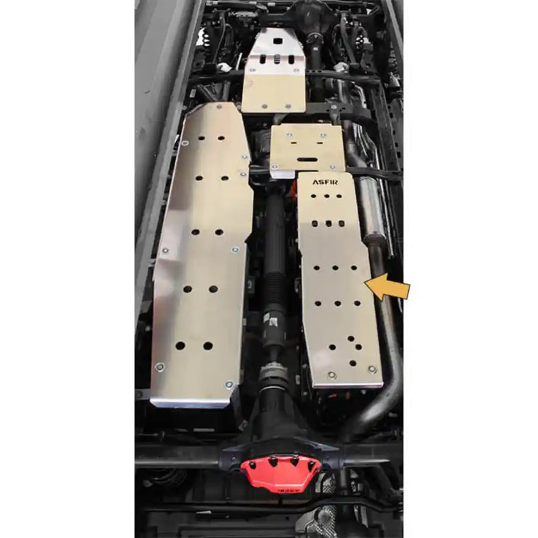 Asfir 4x4 Jeep 4XE Battery Protector Bottom View