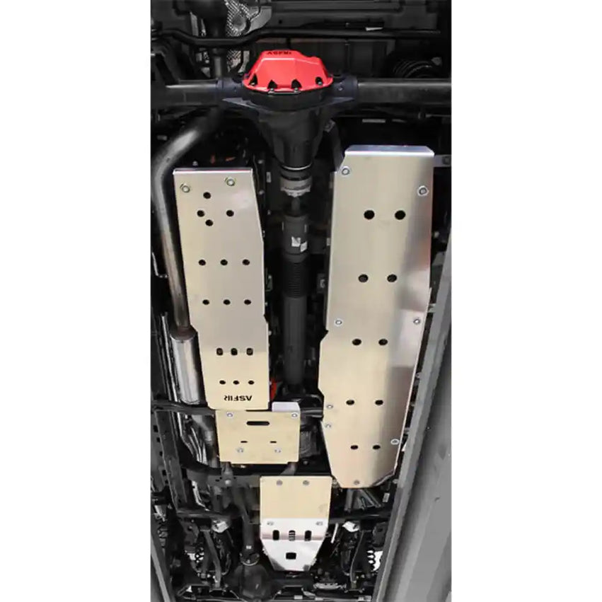 Asfir 4x4 Jeep Wrangler JL 4XE Fuel Tank Skid Plate Detail