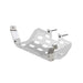Jeep Wrangler JL aluminum exhaust skid plate angled view
