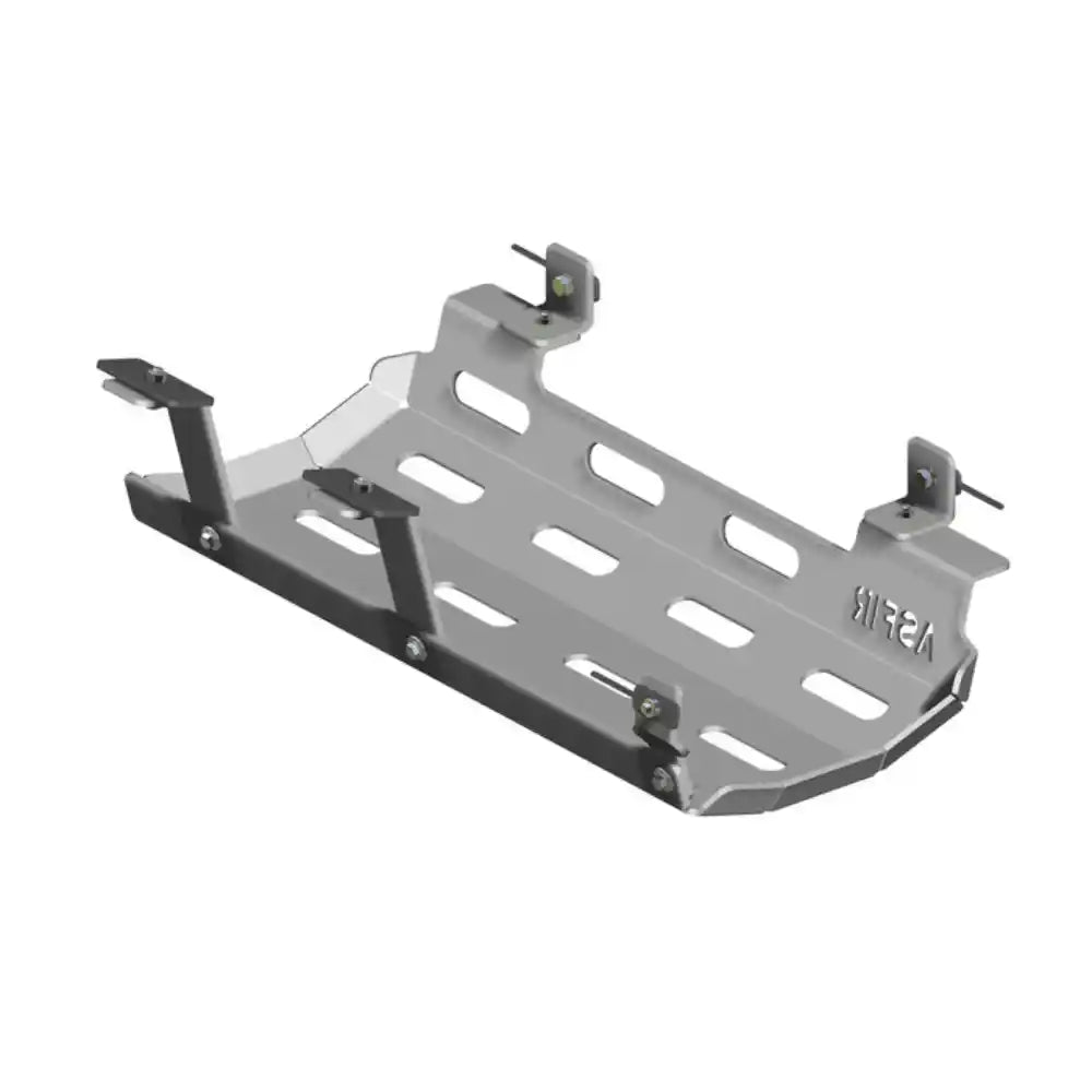 Lightweight aluminum Asfir 4x4 exhaust shield for Ford Bronco
