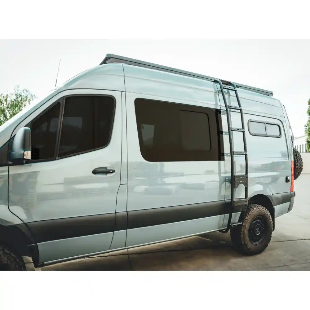 Low-profile ACS ROOF Core platform detail on Sprinter van