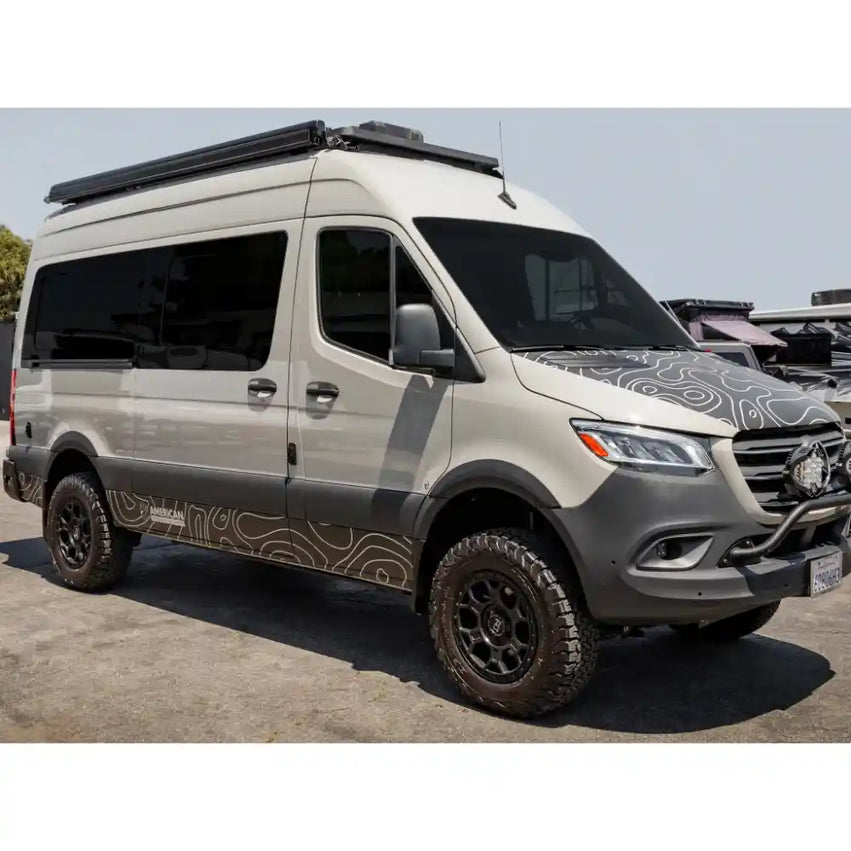 Leitner Designs ACS Roof Rack Rear View Sprinter 144