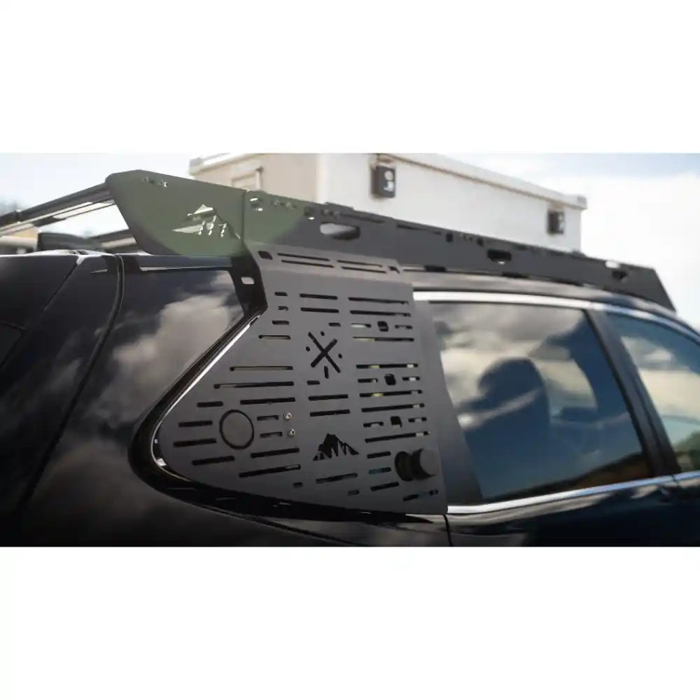 Modular gear storage window panel for Subaru Forester by Sherpa
