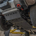 Nissan Frontier underbody with installed RCI engine and front skid plates
