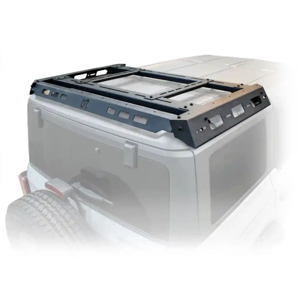 Off-road ready Ford Bronco half roof rack