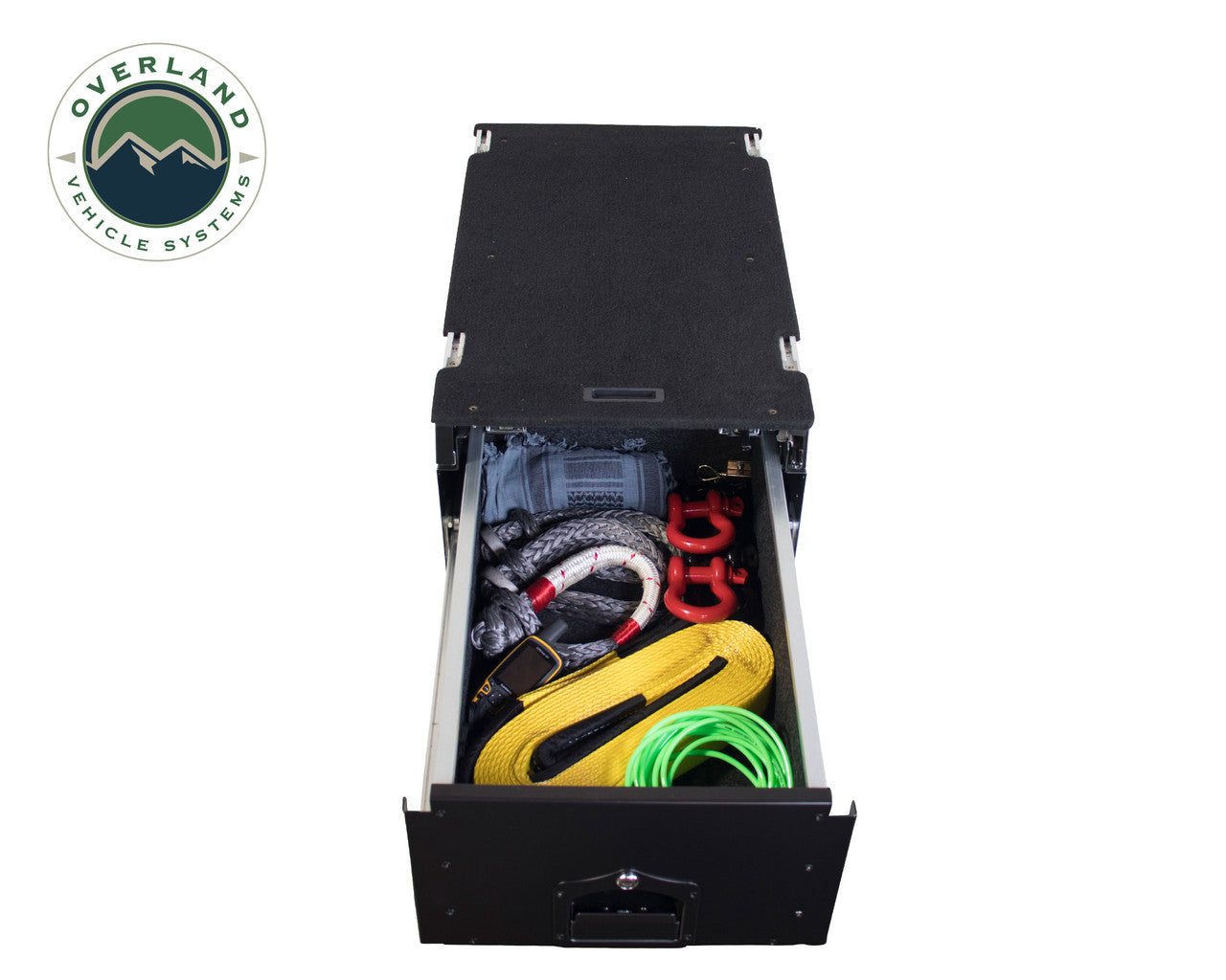 Overland Vehicle Systems Cargo Box with Working Station