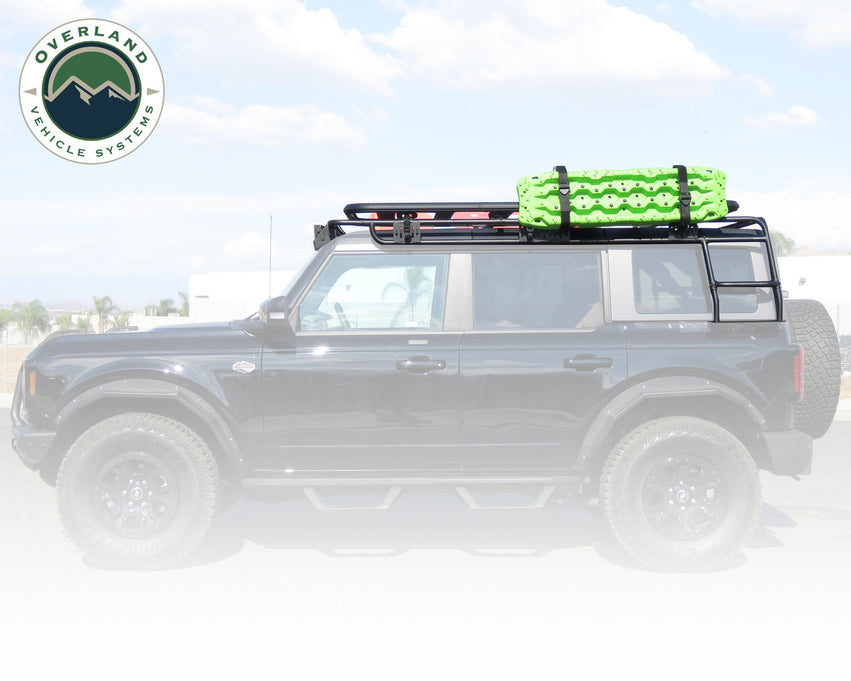 King 4WD Roof Rack on Ford Bronco 4 Door with hard top