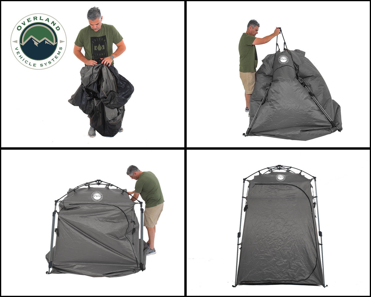 Overland Vehicle Systems OVS Portable Privacy Room With Shower