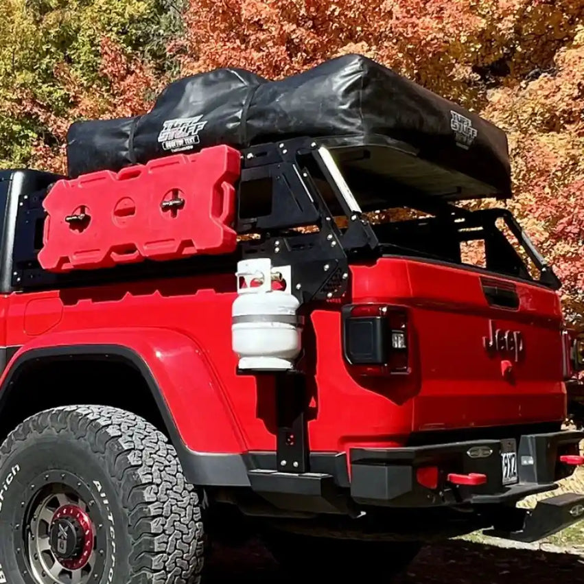 Rock Slide Engineering Overland Rack Deluxe Kit on Truck