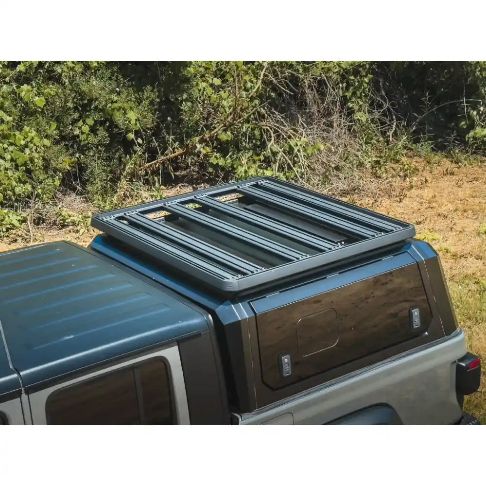 Overland setup featuring modular Platform Rack