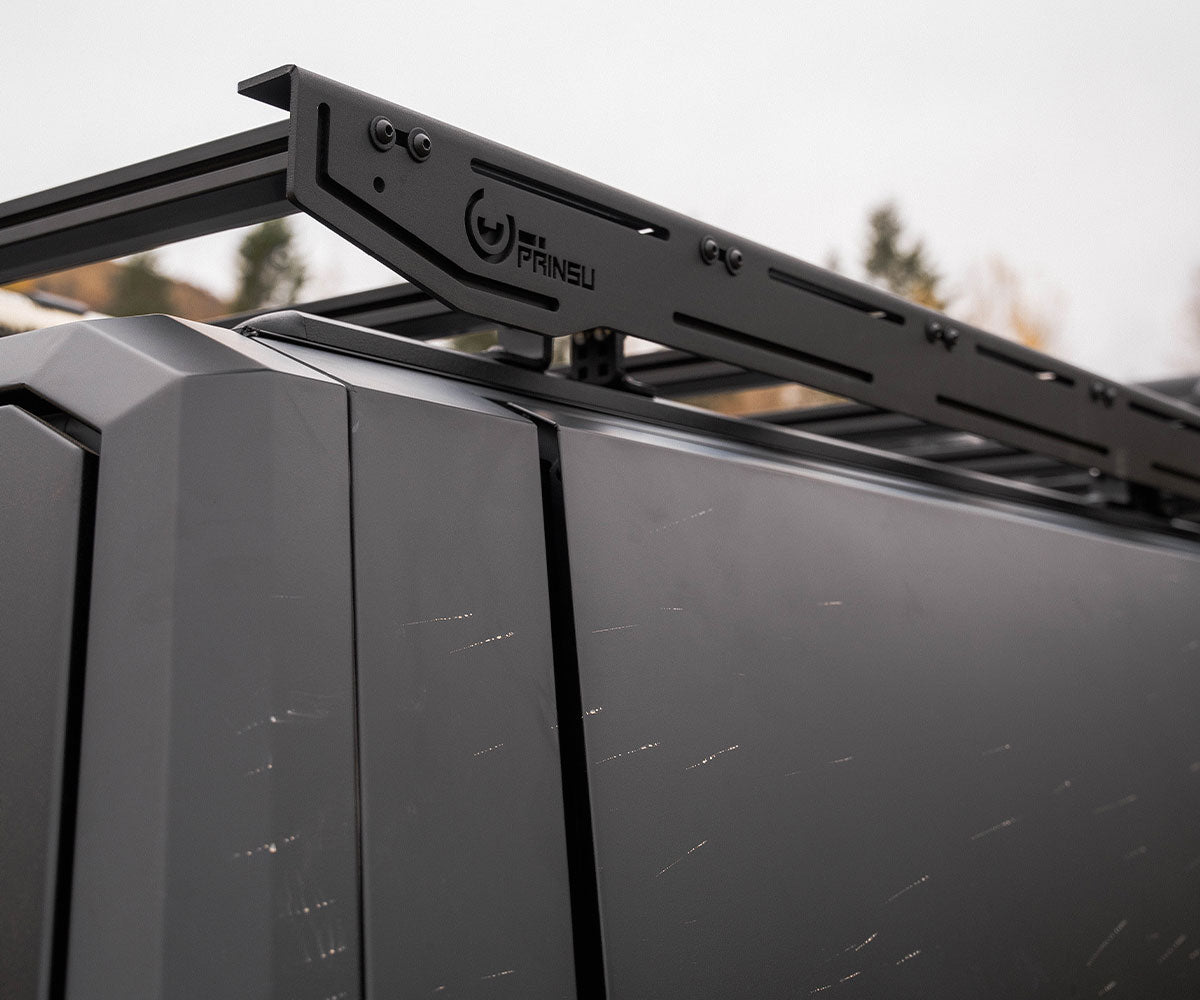 Truck Cap Top Rack, Prinsu Pro Series - Crossbar Detail