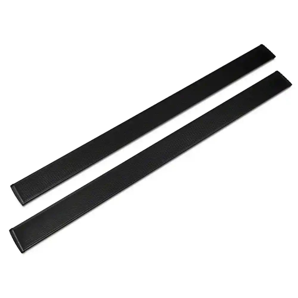 Pair of black AMP PowerStep Xtreme automatic running boards