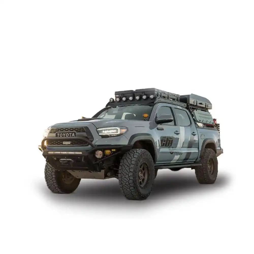 Cab Rack for Toyota Tacoma, Prinsu Pro Series - Installed View