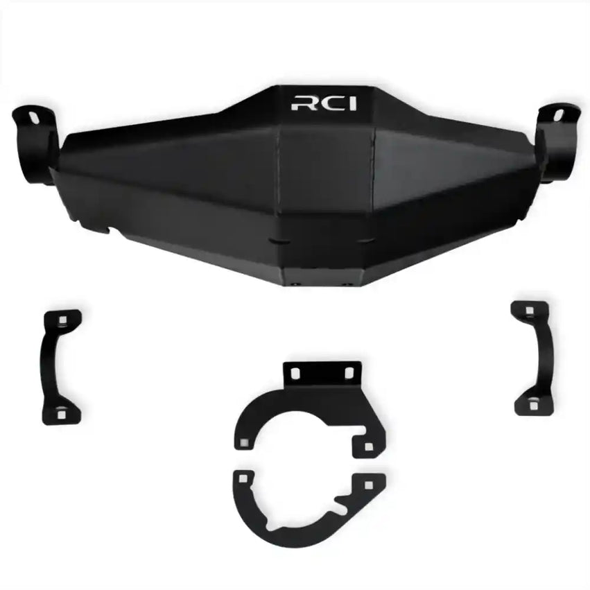 RCI Offroad Bronco Diff Skid Plate Rear View