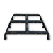 RCI HD bed rack full black steel frame viewed from above