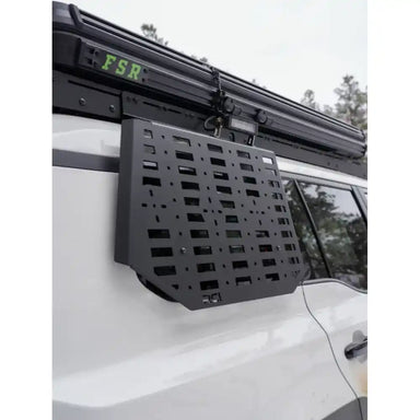 RCI MOLLE panel attached to roof rack