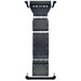 RCI Offroad full skid plate package laid flat, showing multi-section black powder-coated design