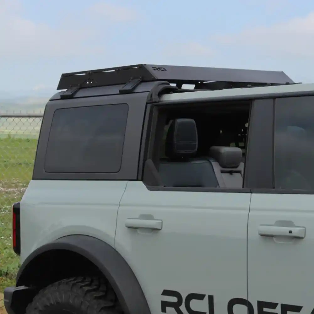 RCI Offroad roof rack on Bronco 2021+ side view