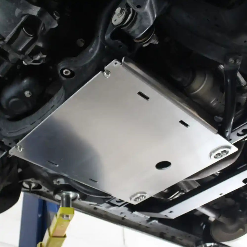 RCI Offroad Transmission Skid Plate Under Vehicle View