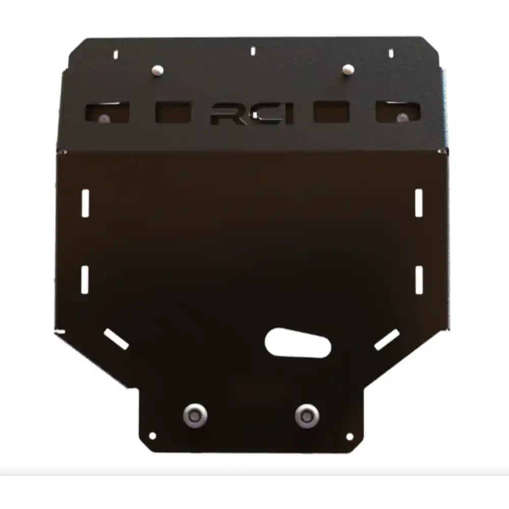 RCI black engine skid plate front face