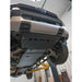 RCI engine skid plate installed under Ford Ranger front underside.