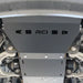 RCI front engine skid plate installed