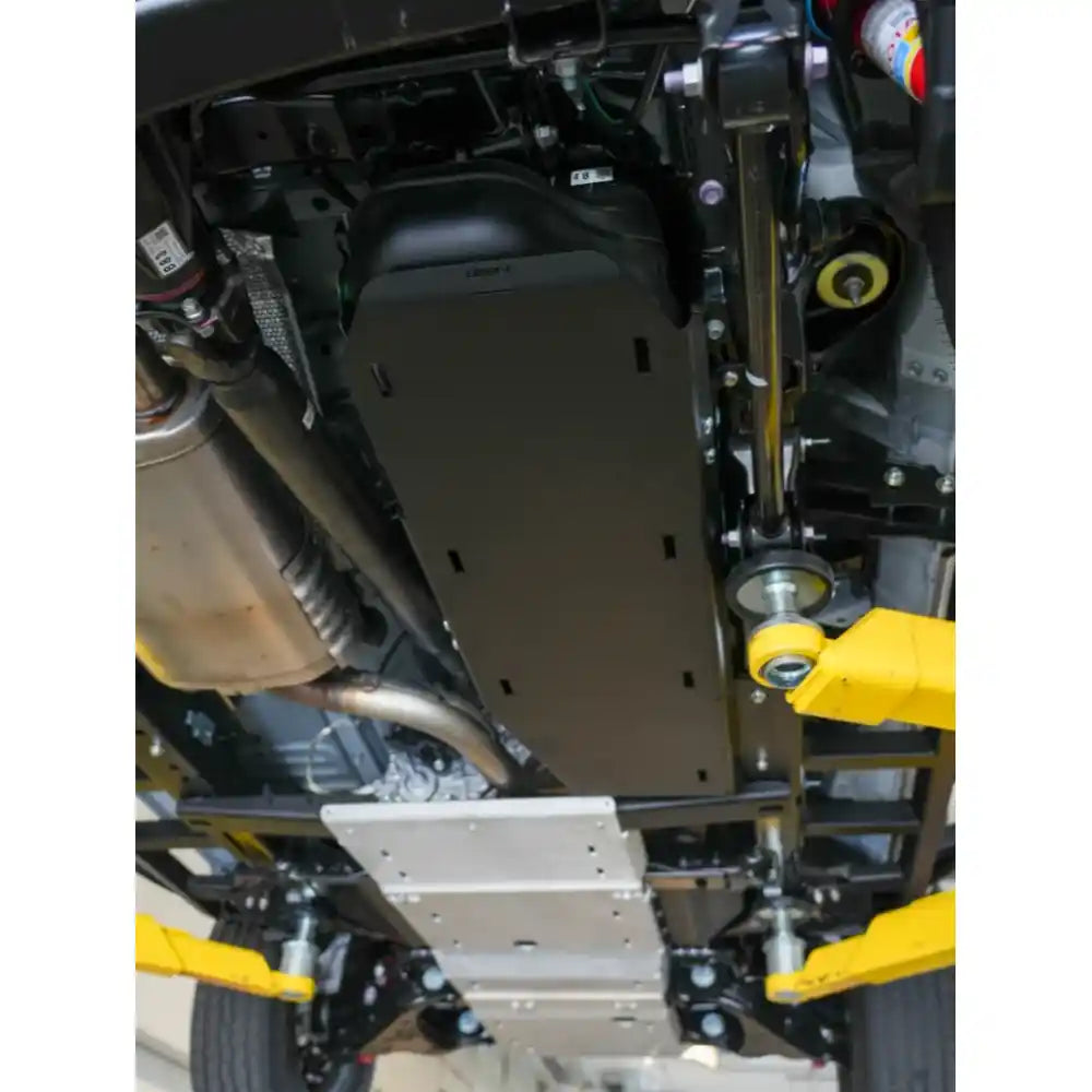 RCI fuel tank armor with suspension visible