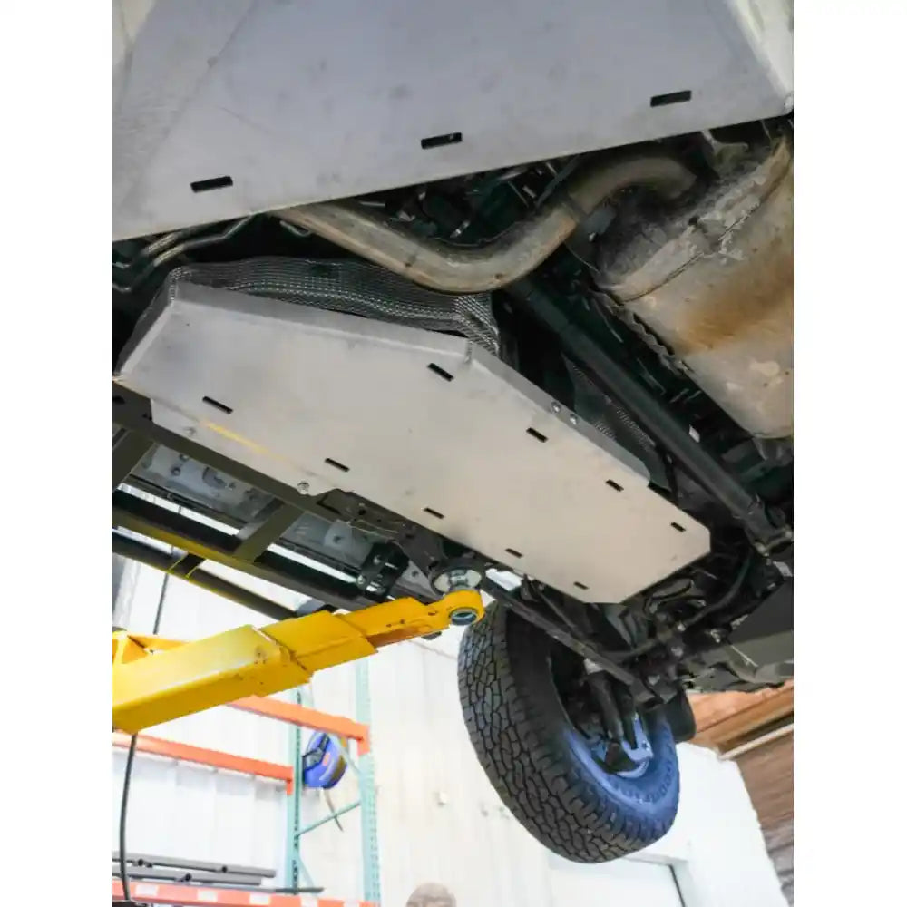 RCI fuel tank skid plate bottom protection view