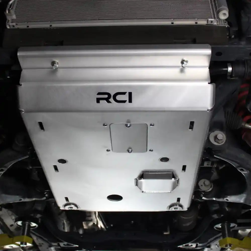 RCI full engine & transmission skid plate installed