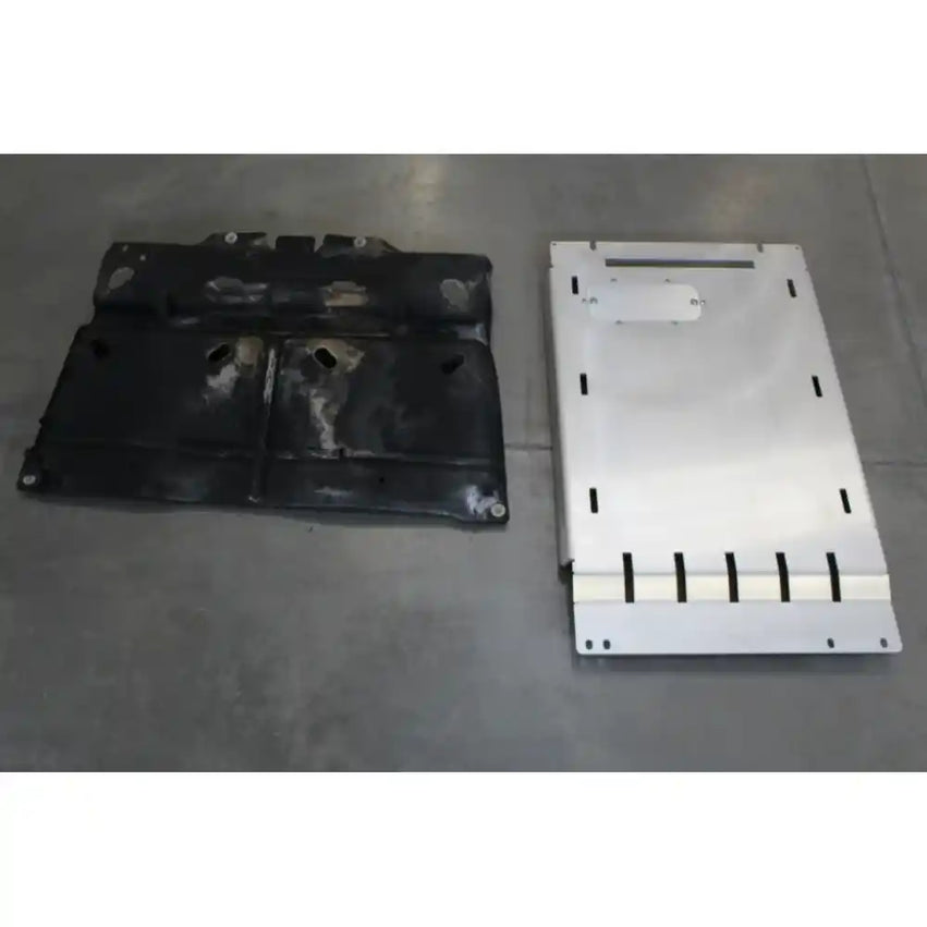 RCI Raw Aluminum Transmission Skid Plate for F-150
